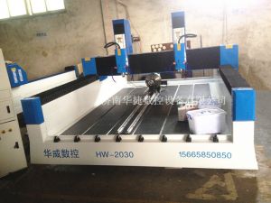 南充蓬安县HW-2030双头多功能石材雕刻机